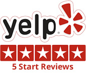Yelp 5 Start Reviews